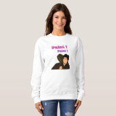 BADSHAH OF BOLLYWOOD KING KHAN SRK SWEATSHIRT (Vorne ganz)