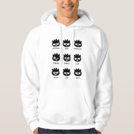 Badtz Maru Verschiedene Stimmungen Hoodie
