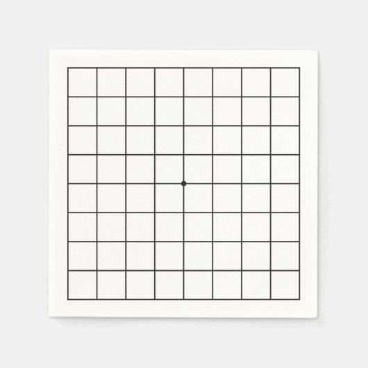 Baduk Event 9x9 Go-Motherboard Serviette (Vorderseite)