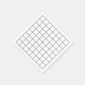 Baduk Event 9x9 Go-Motherboard Serviette (Ecke)