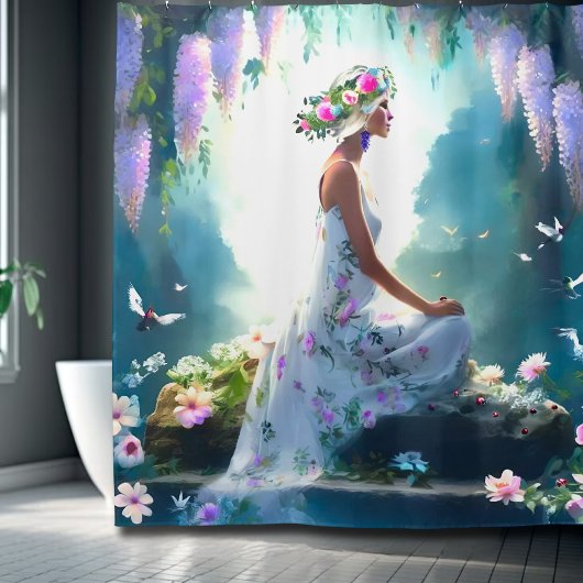 Badvorhang Innere Göttin Duschvorhang