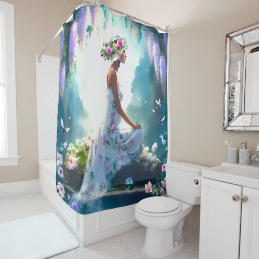 Badvorhang Innere Göttin Duschvorhang (Beispiel)