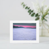 "Badwater -282 Fuß" Postkarte (Stehend Vorderseite)