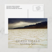 Badwater Basin Dearh Vatley NP, Kalifornien. Postkarte (Vorne/Hinten)