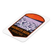 Badwater Basin Death Valley National Park Magnet (Linke Seite)