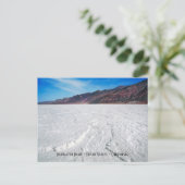 Badwater-Becken, Death Valley, Kalifornien, Postkarte (Stehend Vorderseite)