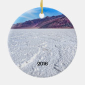 Badwater Keramik Ornament (Hinten)