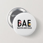 BAE Bacon und Eier Button (Vorne & Hinten)