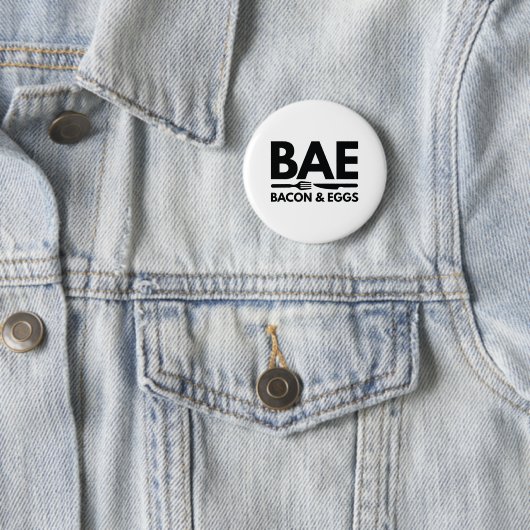 BAE Bacon und Eier Button (Beispiel)