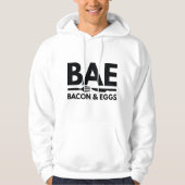 BAE Bacon und Eier Hoodie (Vorderseite)