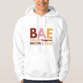 BAE Bacon und Eier Hoodie (Vorderseite)