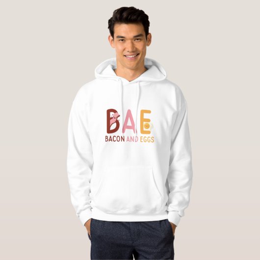 BAE Bacon und Eier Hoodie (Vorne ganz)