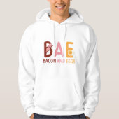 BAE Bacon und Eier Hoodie (Vorderseite)