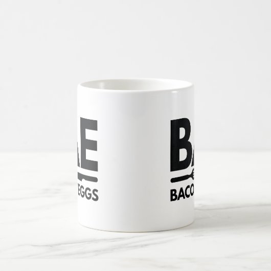 BAE Bacon und Eier Kaffeetasse (Mittel)