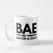 BAE Bacon und Eier Kaffeetasse (Links)