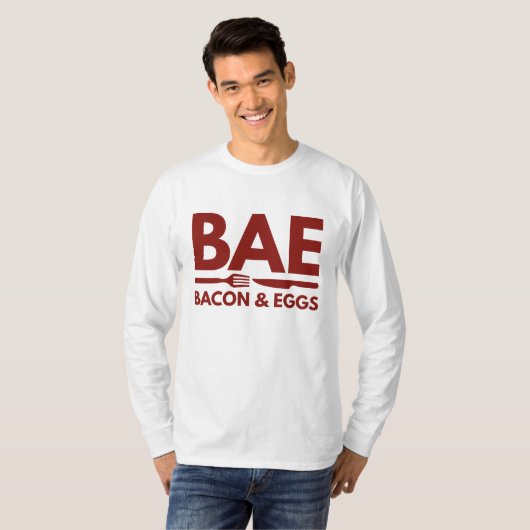 BAE Bacon und Eier T-Shirt (Vorne ganz)