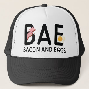 BAE Bacon und Eier Truckerkappe