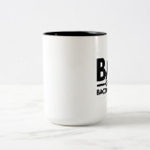 BAE Bacon und Eier Zweifarbige Tasse (Mittel)
