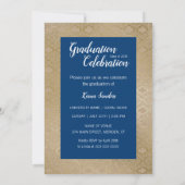 BAE Black and Educated Master's Degree Abschluss Einladung (Rückseite)