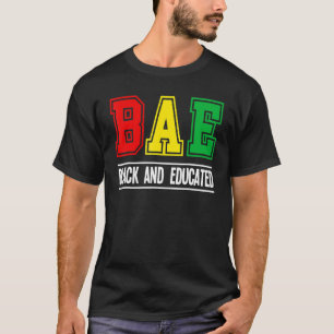 BAE Black and Educated Melanin African Black Histo T-Shirt
