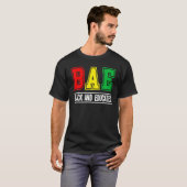 BAE Black And Educated Melanin African Black Histo T-Shirt (Vorne ganz)