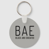 BAE Black und Educated Schlüsselanhänger (Vorderseite)