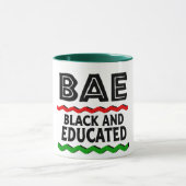 BAE Black und Educated Tasse (Zentrum)