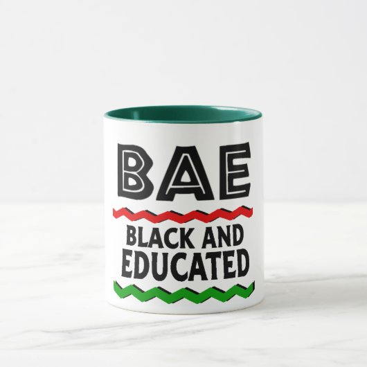 BAE Black und Educated Tasse (Zentrum)