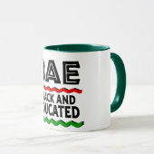 BAE Black und Educated Tasse (VorderseiteRechts)