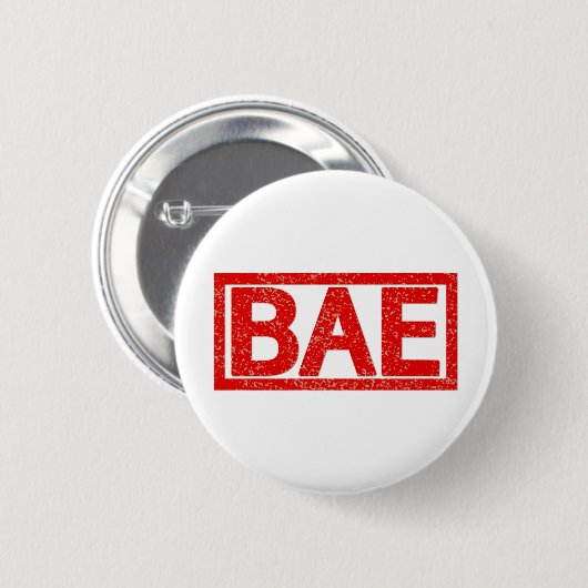 Bae Briefmarke Button (Vorne & Hinten)