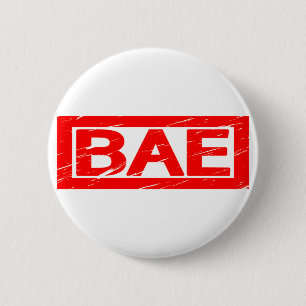 Bae-Briefmarke Button