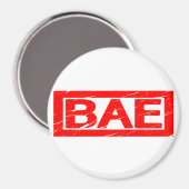 Bae-Briefmarke Magnet (Vorderseite/Rückseite)