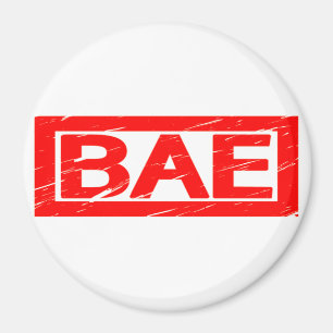 Bae-Briefmarke Magnet