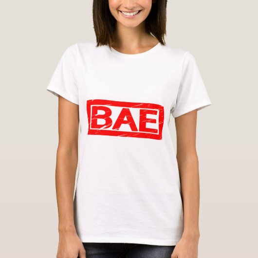 Bae-Briefmarke T-Shirt (Vorderseite)