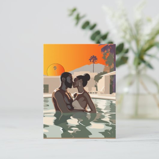 BAE-CATION #1 Postkarte (Stehend Vorderseite)