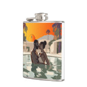 BAE-CATION #1 Vinyl-Wrapped Flask Flachmann (Links)