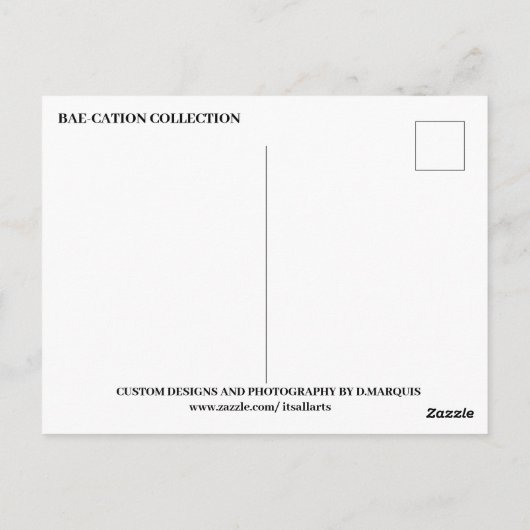 BAE-CATION #3 POSTKARTE (Rückseite)