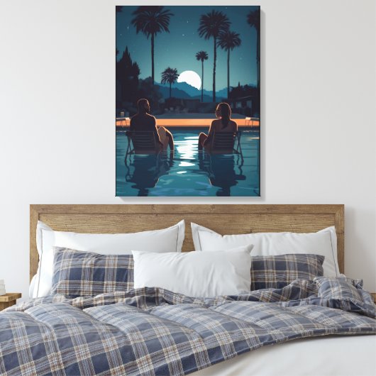 BAE-CATION #4 POSTCARD LEINWANDDRUCK (Insitu (Schlafzimmer))