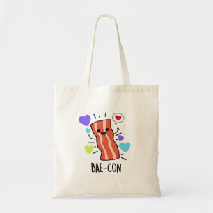 Bae-con Funny Bacon Pun Tragetasche