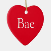 Bae Definition Girlfriend Husband Ehefrau Keramik Ornament (Rechts)