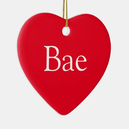 Bae Definition Girlfriend Husband Ehefrau Keramik Ornament (Rechts)