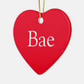 Bae Definition Girlfriend Husband Ehefrau Keramik Ornament (Links)