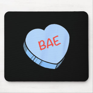 „Bae“-Gesprächsherzen Valentinstag  Mousepad