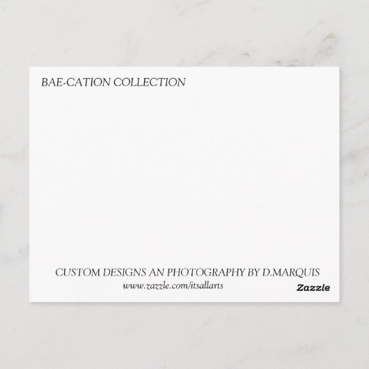 BAE - KLAGE 7 POSTKARTE (Rückseite)