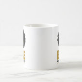 BAE: Schwarze und gebildete schwarze Frau Kaffeetasse (Mittel)