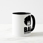 BAE: Schwarze und gebildete schwarze Frau Tasse (VorderseiteRechts)