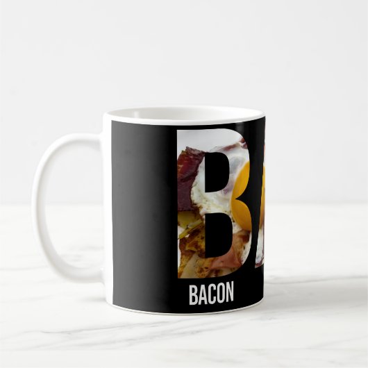 BAE Speck und Eier Kaffeetasse (Links)