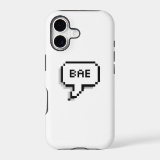"Bae" Sprache-Blasenfall