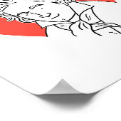 Bae-Thove Classical Music Pun Poster (Ecke)