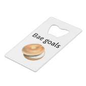 bae Ziele Geldbeutel Flaschenöffner (Vorderseite Schrägansicht)